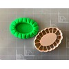 2.5" Oval Thumb Print Cookie Cutter