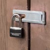Master Lock Covered Aluminum Padlock with Key, 141QLF, 4 Pack