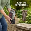 Fake Owl Decoy for Garden Yard Outdoor - Rotating Head