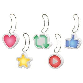 Physically Pressed SNS Touch Light [Set of 5 Types] Capsule Toy