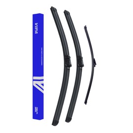 Premium Vipa Wiper Blade Set | fits: Ford Focus Estate (Apr 2018 Onwards) | All-Weather Performance | Durable, Streak-Free Windshield Wipers | Easy Installation