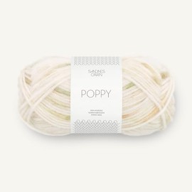 SANDNES GARN Poppy – Colour: Spring Leaf (1011) – 50 g/Approx. 110 m Wool