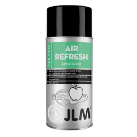 JLM Lubricants Lufterfrischer Apfelduft für Klimaanlagen & Umluftsysteme - Belebender Duft, Reinigung/Auffrischung und lang anhaltende Wirkung - einfache Anwendung - JLM (J08011) - 150ml