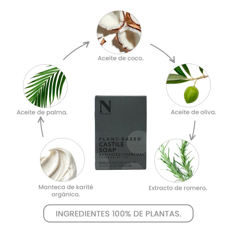 Dr. Natural Jabón Corporal De Castilla En Barra Natural 141g