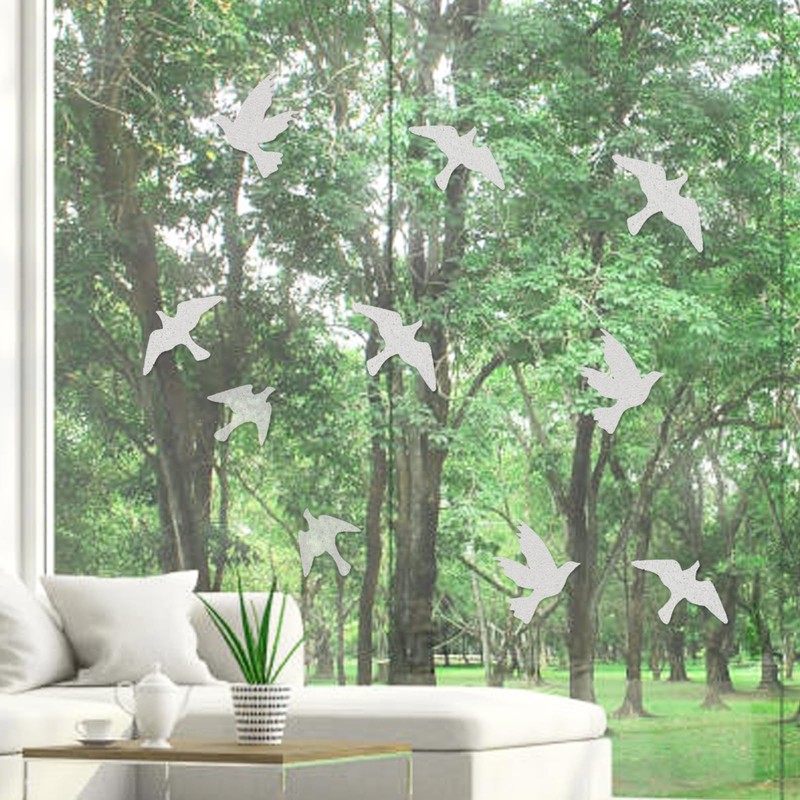 UV Reflective Anti-Collision Window Bird Stickers Decals Glass Door Protect