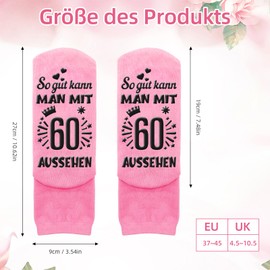 Kisvic Birthday Women's Socks, Funny Women's Socks, Pink, So Good Can You Look, Pink-60