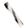 TITANIA Herrenkamm, Men, schwarz/weiÃ Marmoriert, Circa 17.5 cm, 1er Pack (1 x 18 g)