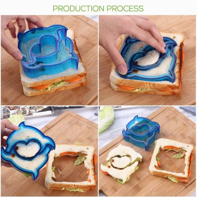 Dolores Kit Reposteria Pasteleria Sandwich Galleta Mold Acero Inoxid