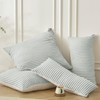 SOULFUL Cushion Covers 40 x 80 cm Cotton Striped Jacquard