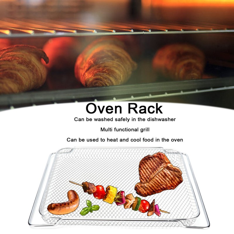 Oven Rack Safe Stainless Steel Multi Functional Grilled Net for