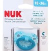 NUK Pacifier Orthodontic Silicone 18-36 Months 2 Pack BPA Free