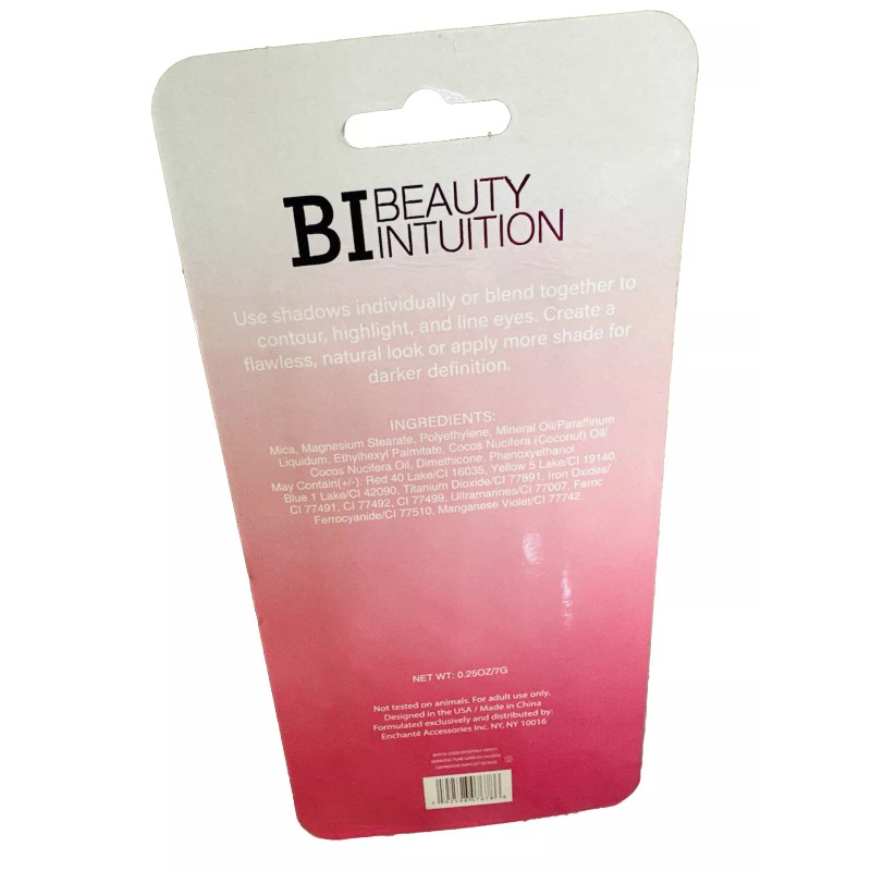 Eyeshadow BI Beauty Intuition Rosy Nudes Long Lasting Eyeshadow Palette.