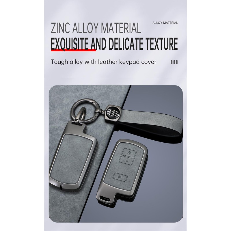 ontto Zinc Alloy Car Key Case Cover fit for Toyota