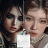 NOPKESV Pack of 3 Lip Studs, Fake Nose Studs, Eyebrow