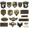 JINSELF Military Badge 18 Piece Set Iron Survival Game Self