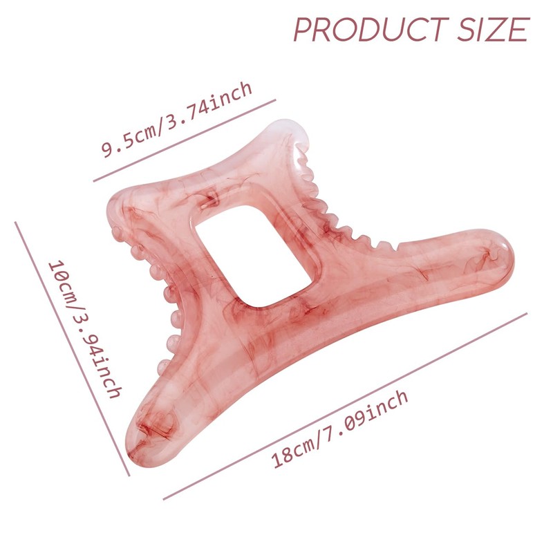 iunxkmi Large Body Gua Sha Tool - Resin Muscle Scraper