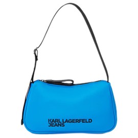 Karl Lagerfeld Jeans Women's Essential Nylon Shoulder Bag, blithe