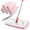 MASTERTOP Microfiber Mop, Extra Large Dust Mop with 5 Pads
