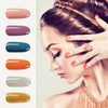 Anself 6PCS/Set Gel Nail Polish Set Multi-colors Odorless Long Lasting
