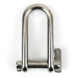 DAUMLINK® 2 key shackles, material A4 / Aisi 316 (2 pieces) as a connecting element of chains or tamps on eyelets (6 mm)