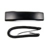 The VoIP Lounge Replacement Black Handset with Curly Cord for