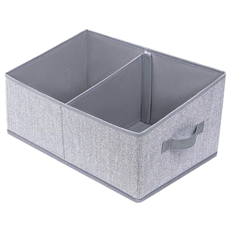 VILLFUL Trapezoid Storage Bins Large Foldable Fabric for Clothes Books