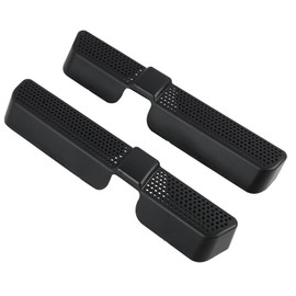 Jecdfs 2pcs Car Air Vent Cover,Lüftungsgitter Abdeckung Sitz Klimaanlagen Auslassabdeckungen, Hochwertiges ABS-Material, Einfache Installation, 2017-2023 Modelle