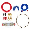 Baluue 1set Car Amplifier Wiring Kit Gauge Cable for Vehicle