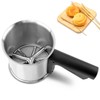 Kitchen Flour Sifter for Baking, 3 Cup Stainless Steel Flour