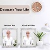White 8x10 Picture Frames Set of 2 Display Pictures 6x8
