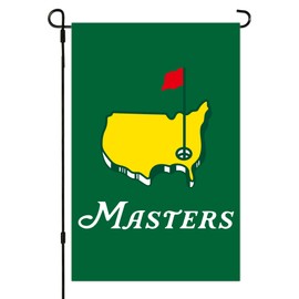 12x18 Inch Masters Flag Golf Garden Flag Fun Double sided Family Courtyard Party Decoration Flag Outdoor Small Linen Holiday Courtyard Decoration