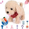 GOBRILLFUN Interactive Plush Puppy with Running, Barking and Tail Waving