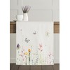 Maison d' Hermine Spring/Summer Table Runner, 100% Cotton, Decorative Easter
