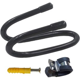 Pmsanzay Ironing Board Hanger Wall Mount Ironing Board Holder Organizer Wall Rack Iron Board Caddy, Adjustable Rack Great for Laundry Rooms Storage Rack Hanging Shelf Hanger - Hold up to 50LB.