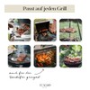 TENERO Grill Basket - Stainless Steel Grill Accessories for Fish,