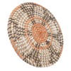 Grass Woven Placemats Nordic Style Innovative Round Placemats for Dining