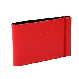Profile Products Photo Album Citi Leather Red Holds 60 5x7 (13x18cm) Photos - Acid Free