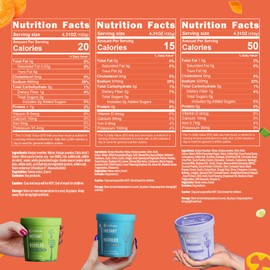Hethstia Konjac Noodles Soup Cup Variety Flavor (Pho, Miso, Laksa), 6 Packs, Vegan, Gluten-Free, Sugar-Free, Keto, Low-Calorie, Low Carb Instant Shirataki Noodle, Healthy Pre-cooked Asian Meal