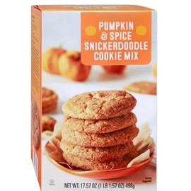 Trader Joe's Pumpkin Spice Snickerdoodle Cookie Mix, Fall Seasonal Baking Mix, 17.57 oz, Makes 22 Cookies