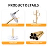 ZOZOE Metal Modern Coat Racks, Cactus Coat Rack Freestanding with