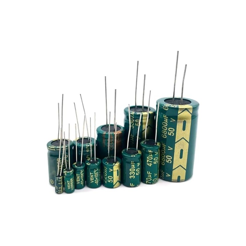 Set of 5 1000µF 35V Low-ESR Aluminium Electrolytic Capacitors -