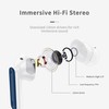 Wireless Earbuds, Bluetooth 5.3 Headphones in Ear with HiFi Stereo