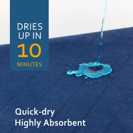 Moonsea Positioning Bed Pad with Handles (34"x52"), Waterproof Incontinence Bed Pads for Elderly, Washable Transfer Sheet for Turning, Lifting & Repositioning, Fast Drying