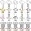 Haishell 50Pcs Acrylic Christian Keychain Gifts Bible Verse Scripture Religious
