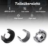 Parts and Parts Gear Bearing Compatible with Piaggio Free NRG
