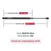 Vepagoo 28in 50Lb/222N Heavy Duty Lift Support Gas Shock Strut