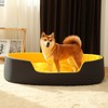 Pet Nest Bed Large Space Soft Comfortable Warm Pet Sleeping