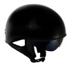 Hot Leathers Advanced Motorcycle DOT Skull Cap Classic Half Helmets