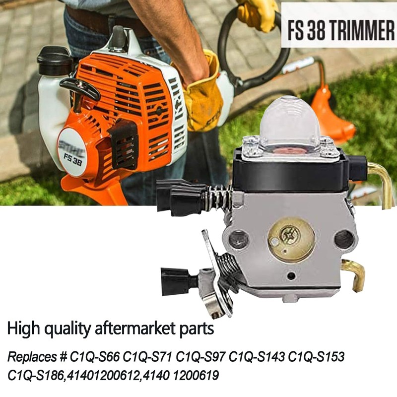 Podoy C1Q-S97 Carburetor for STIHL FS38 FS45 FS46 FS55 KM55