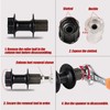 GOLDEAL Bicycle Free Hub Tool - Hub Body Removal &